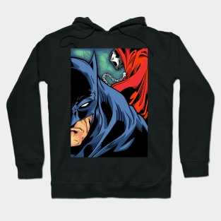 Bat vs spawn Hoodie